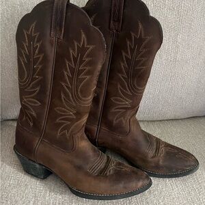 Ariat Classic Tan Leather Boots Women